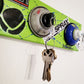 Wall mount key rack gift for artists