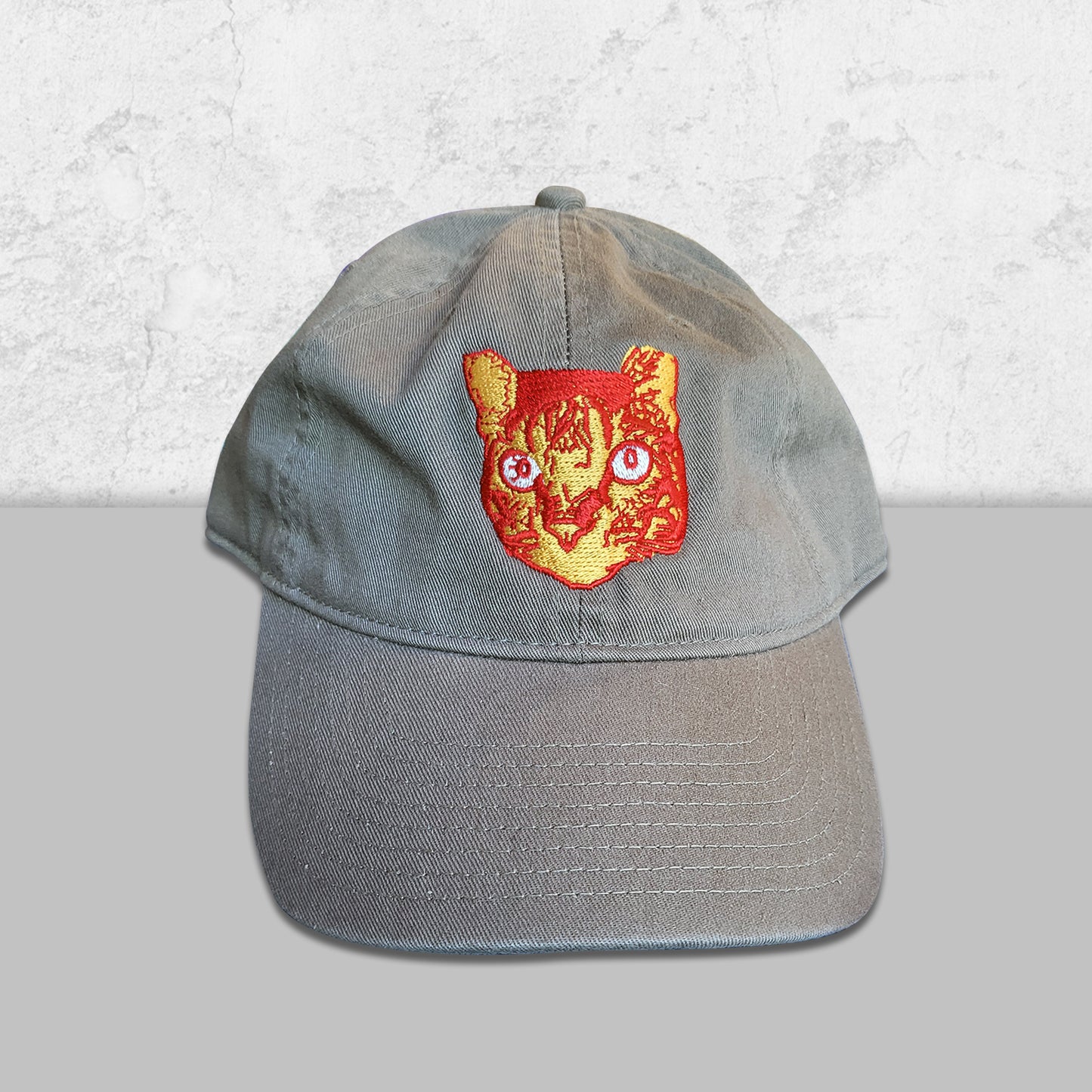 Cat God graffiti artist cat design dad hat style baseball cap