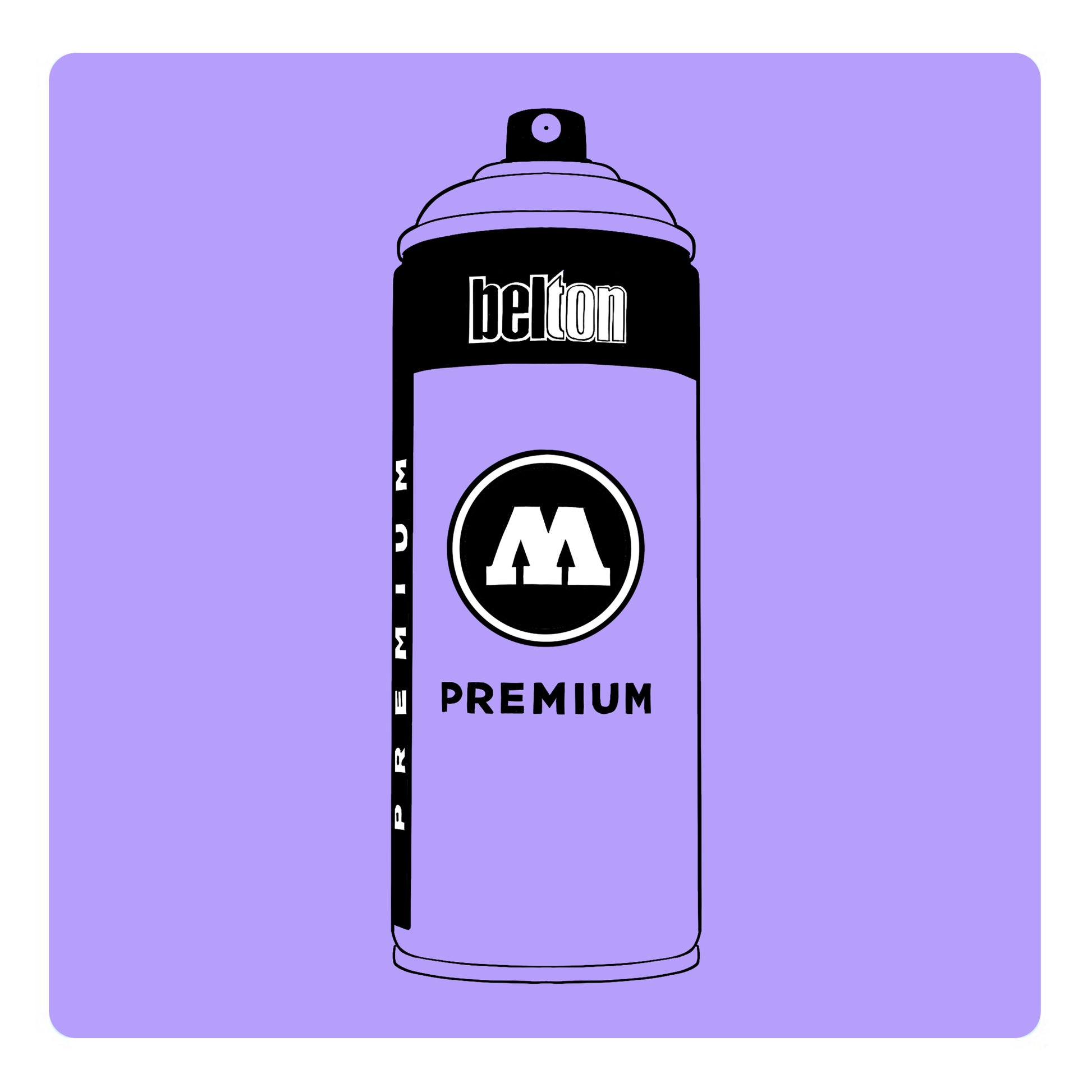 Belton Molotow premium spray paint in color Viola Light 75