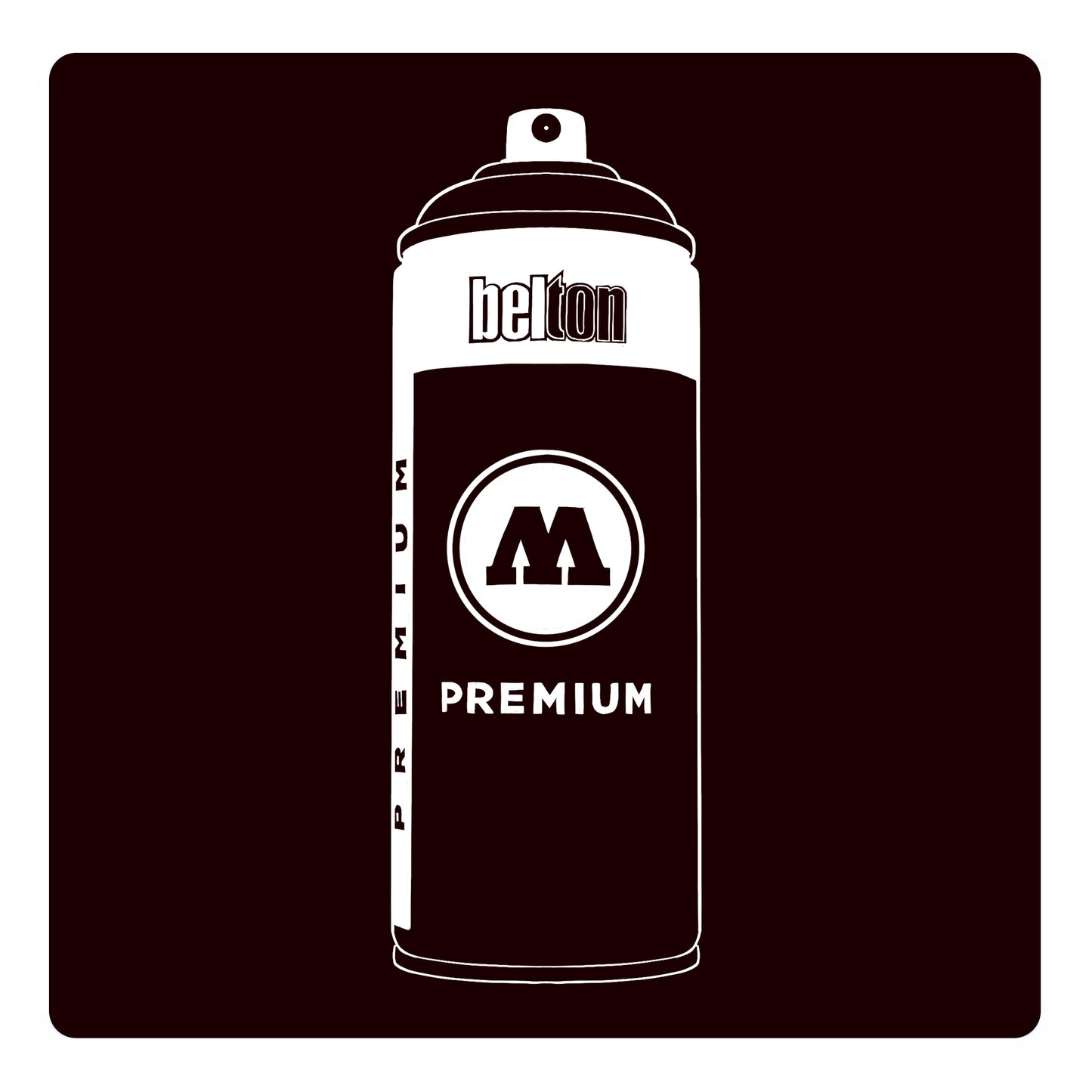 Belton Molotow premium spray paint in color LOOMIT's Aubergine