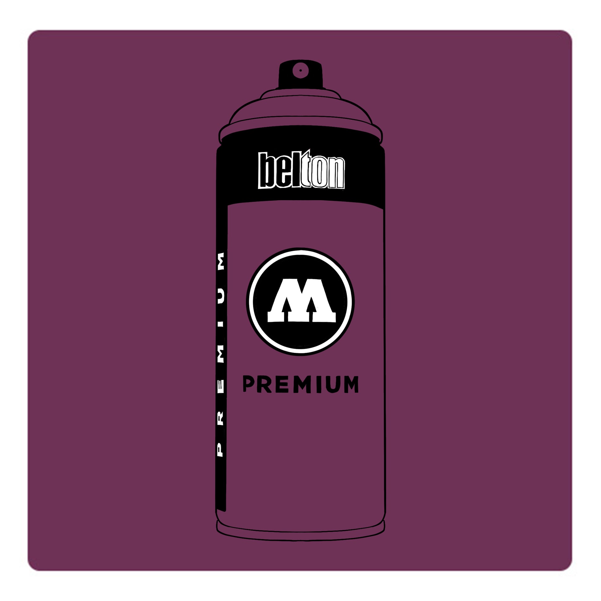 Belton Molotow premium spray paint in color Purple