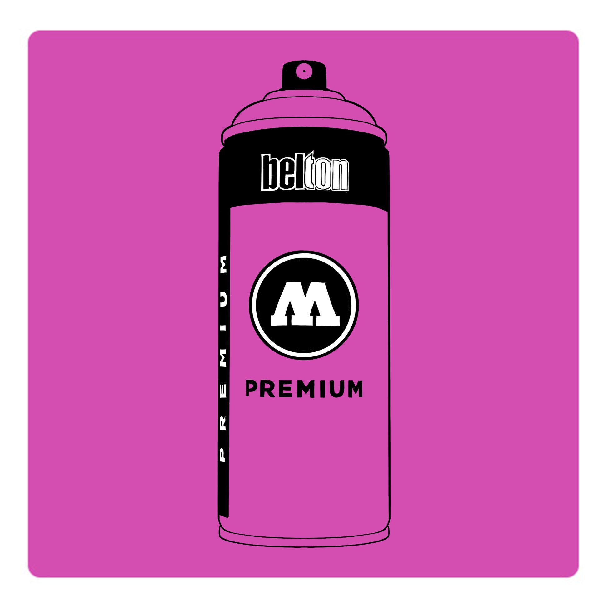 Belton Molotow premium spray paint in color Fuchsia Pink