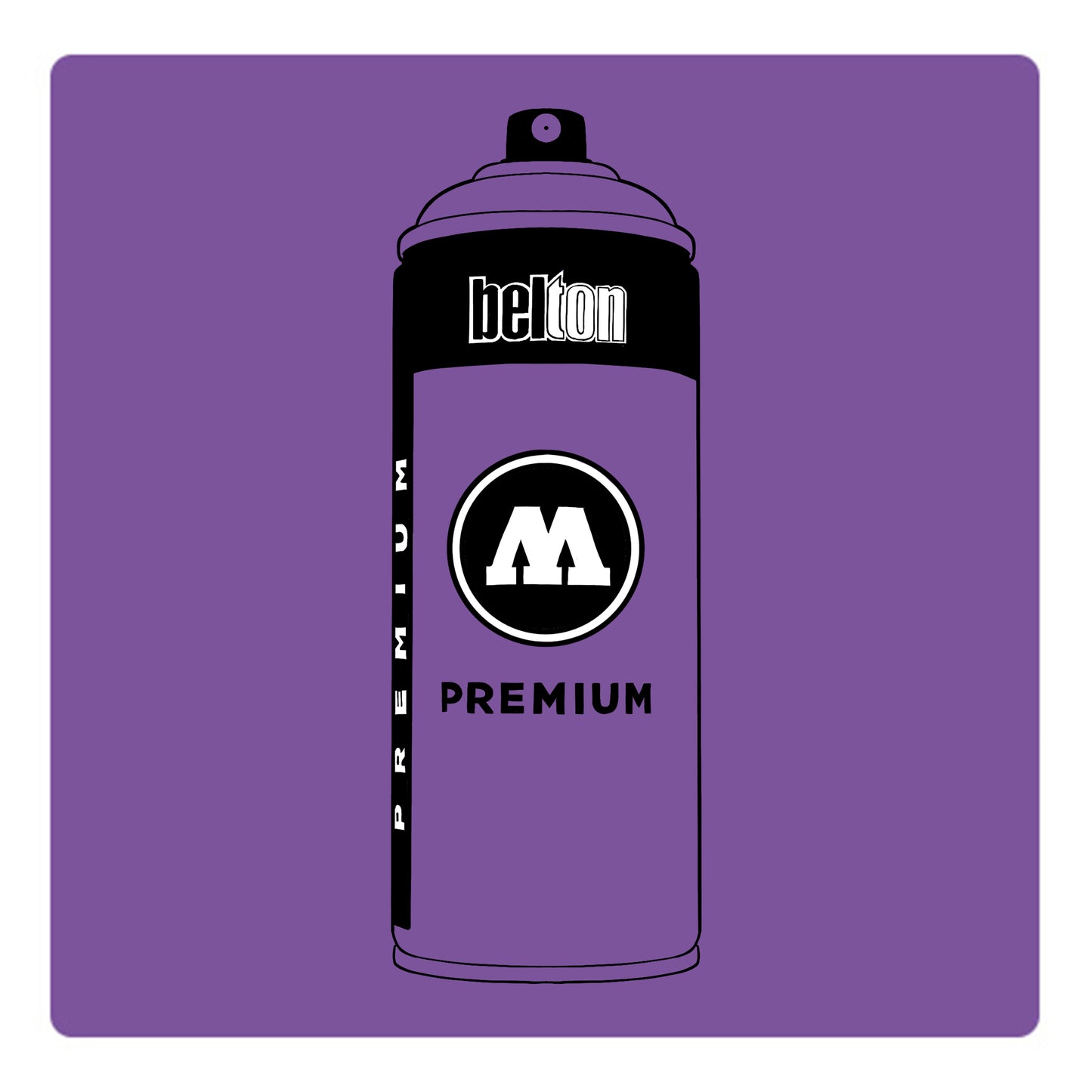 Belton Molotow premium spray paint in color Grape Purple