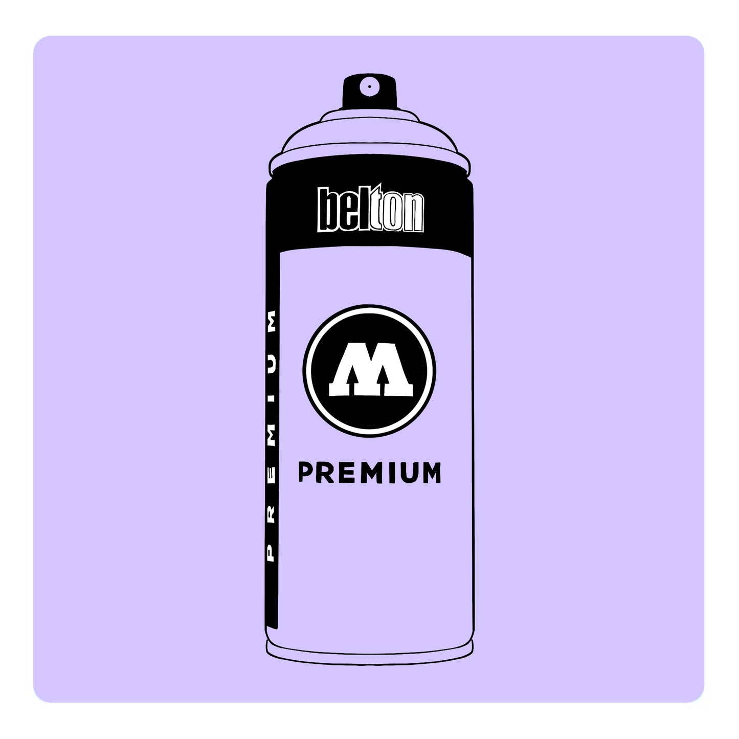 Belton Molotow premium spray paint in color Viola Pastel