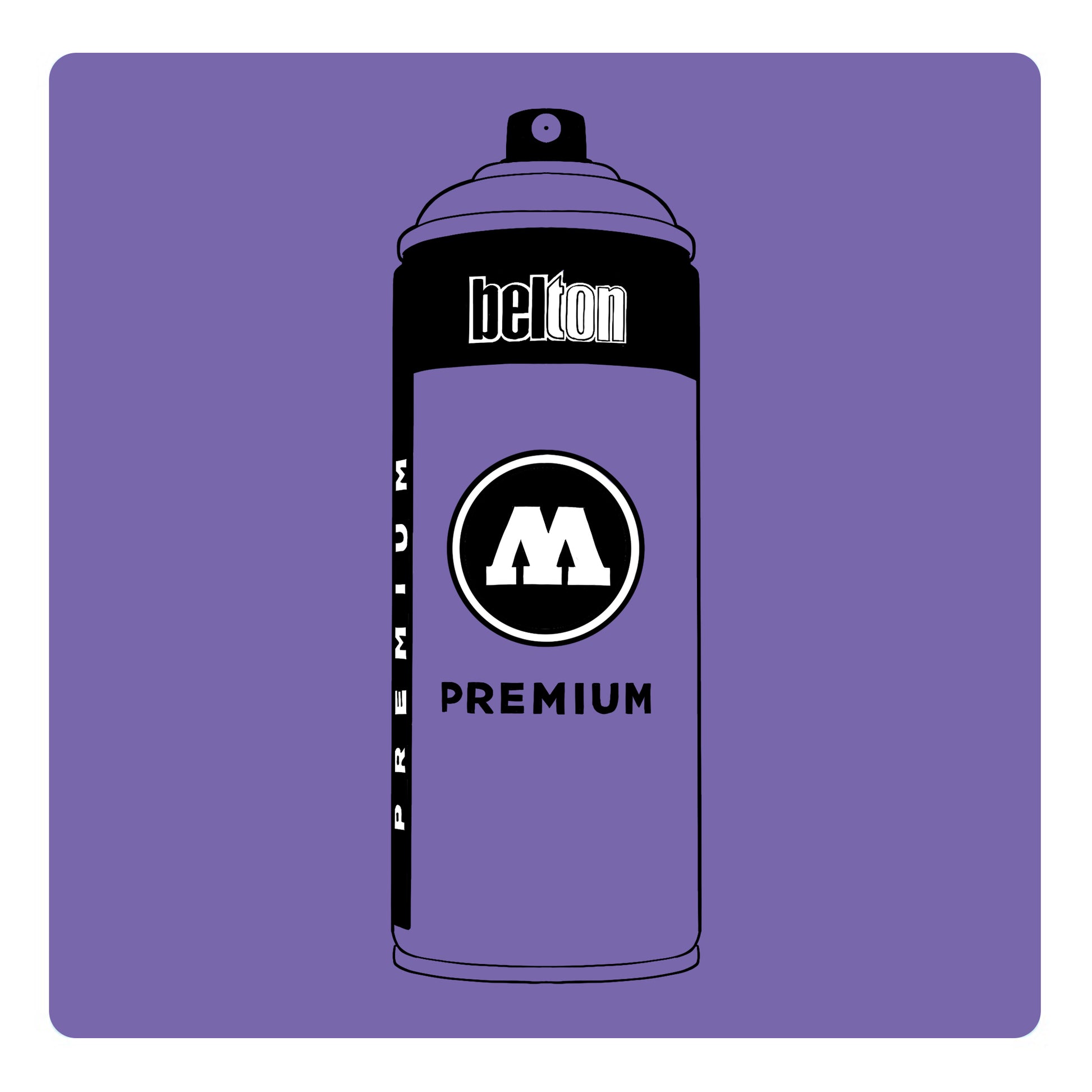 Belton Molotow premium spray paint in color Viola 77