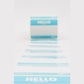 unrolled light blue montana stickers