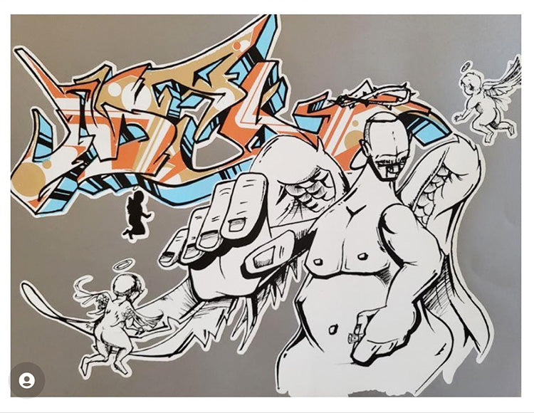 Graff Spirits Man One Print